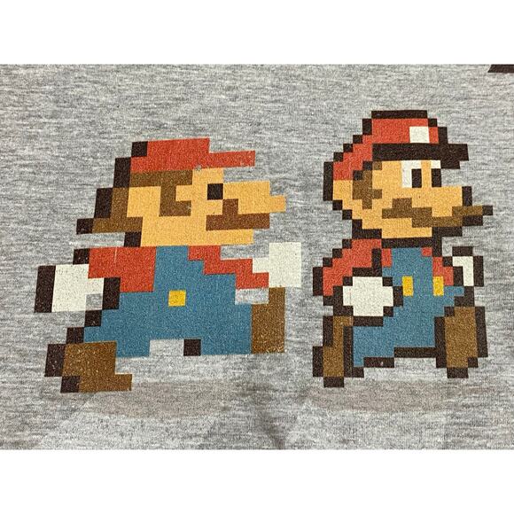 Mario Super Bros the plumbers Beatles theme Vintage to Modern graphics - Picture 5 of 8